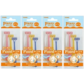 Feather Safety Razor [Bulk Purchase] Feather Piany, Mini T 3 x 4 Packs