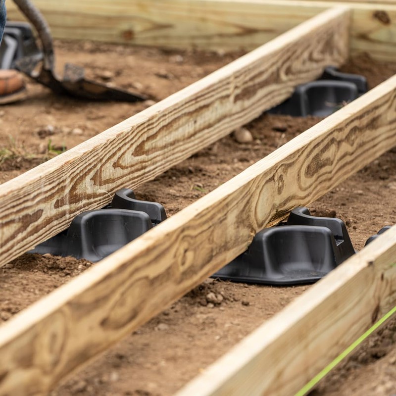 CAMO BLOCK Heavy Duty Deck Block Foundation Support Base (4)