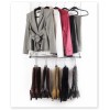 Boottique Hanging Boot Rack -Boot Storage with 6 Silver Hangers