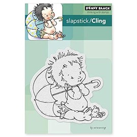 Penny Black 40-294 Baby Shower Sheet Cling Rubber Stamp, 4 by 6-Inch