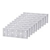 (Pack of 10) Flat Repair Connector for Steel Joining Plate