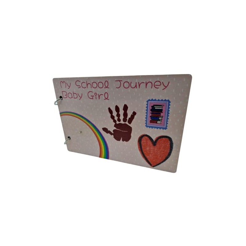 School Journey Scrapbook, Memories of Your Daughters Journey Through School