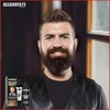 Beardburys Shampoo 5N Light Brown Beard Dye 87% Natural Ammonia