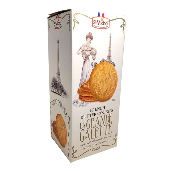 La Grande Galette French Butter Cookies - 4 Pack
