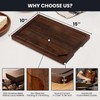 Walnut Wood Cutting Board for Kitchen with Deep Juice Groove