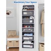 JARLINK Over The Door Organizer, 5 Shelf Door Hanging Organizer