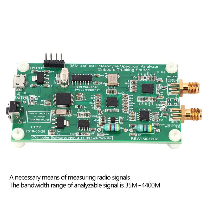 LTDZ_35M-4400M Spectrum Analyzer USB Interface Signal Source Analysis Module