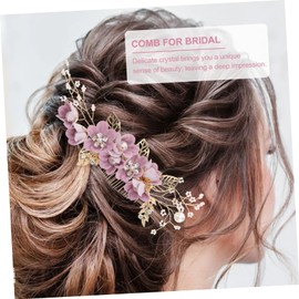 Beavorty 2pcs Wedding Hair Comb Comb for Bridal Headpiece Crystal Hair Special Occasion Accessories