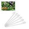 6pcs 420 Stainless Steel Canopy Tent Stakes Thickened High Hardness