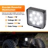 WSAYS LED Rear BACK-UP Light Factory Plug Kit For POLARIS