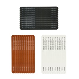 Black Garnet White Wood File 3 Type 30p Set Wood Files Set Wood Filing Garnet Wood Sanding File Quicksha / 블랙가넷화이트 우드파일 파일3종 30p 세트네일파일세트 우드화일 가넷우드 샌딩파일 퀵샤