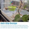 Shengsenfu Bird Bath for Cage-4.7" Multi-Function Universal Non-Slip Bird Cage
