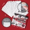 Rayliad Poetry Tiles - 536 Fightin' Words Word Magnets -
