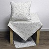 Hossner WA Christmas Tablecloth, Branches Branches, Gold, 85 x 85 cm