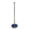 DOMMER Telescopic Chrome Table Flag Stand
