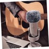 2pcs Microphone Furry Windscreen Muff,Microphone Cover Mic Furry Windscreen,Mic Wind