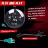 Unbranded 4x 7" Inch LED Headlights + Tail Lights Combo
