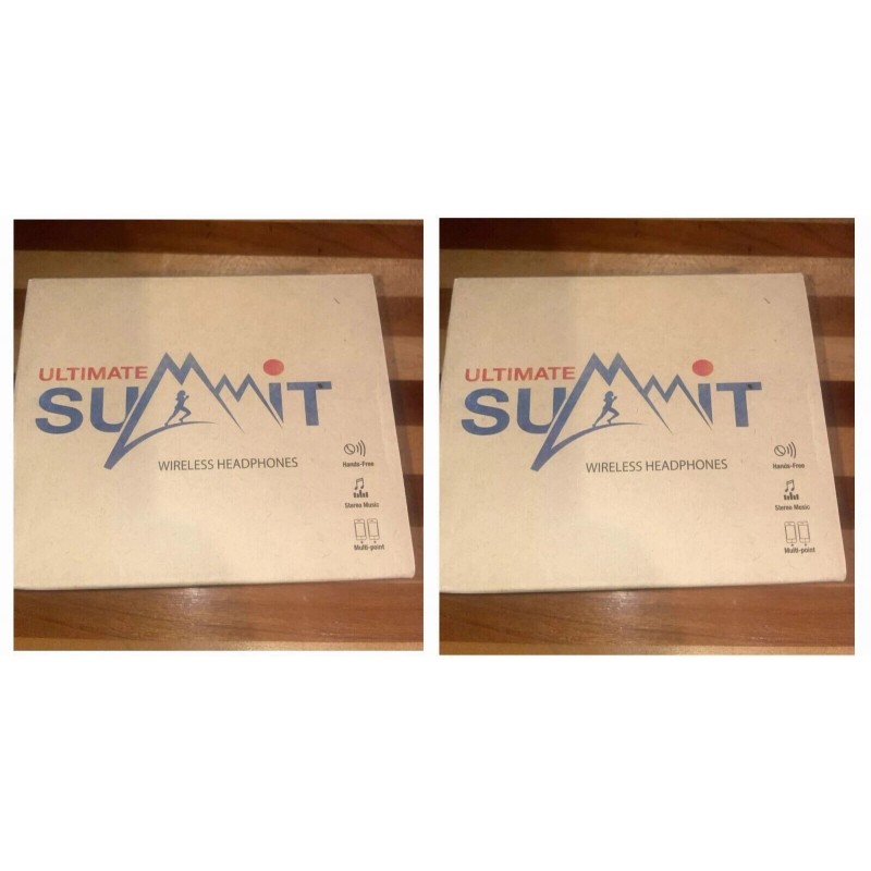 Summit 2 Pack Summit Wireless Bluetooth Over Ear Earbuds Voice