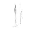 Healeved 2sets Double-headed Blackhead Extractor Stainless Pimple Remover Tool Kit