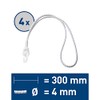 Sprenger Sail Embedder With Hook, length:30cm