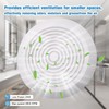V2262-50 7 Inch Bathroom Exhaust Fan, 50 CFM Ceiling Exhaust