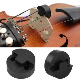 Set of 8 Violin Mutes - Violin Damping Rubber Silencer for Violin Mute for Beginners and Enthusiasts
