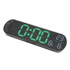 Digital Wall Clock Large Display with Remote Control Auto Brightness