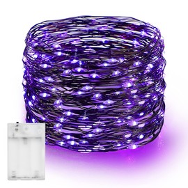 Dazzle Bright Fairy Lights Battery Operated, 20 FT 60 LED Silver Wire St. Patrick's Day Waterproof Battery Operated String Lights, Christmas Decorations for Indoor Outdoor Bedroom Yard Decor, Green