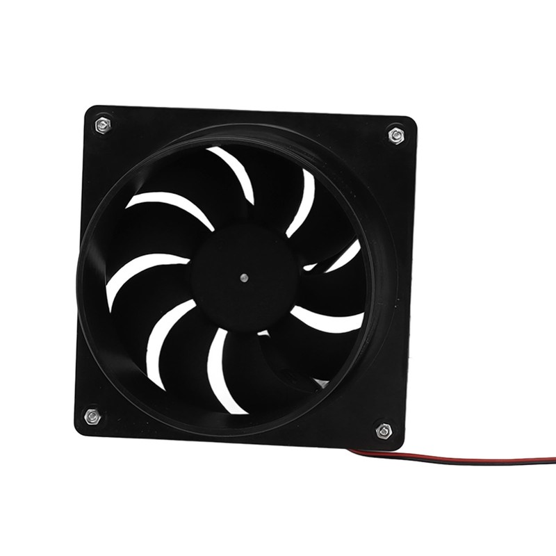 20W Solar Panel Exhaust Fan Kit with Protective Net 6