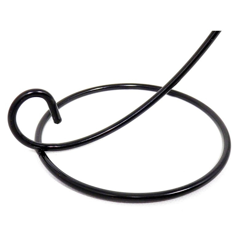 [morningplace] Suncatcher Hanging Stand, Universal, Pedestal, Interior, Display, etc. (Black,