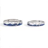 083 Base Pair Ring Set of 2 Free Size 925