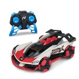 Nikko RC 10201 Nano Omni X, Remote Controlled RC Car, Off-Road Vehicle up to 14 km/h, Multidirectional Wheels for 360° Rotation, 2.4 GHz, USB Quick Charge, Children from 6 Years and Adults, Approx. 24