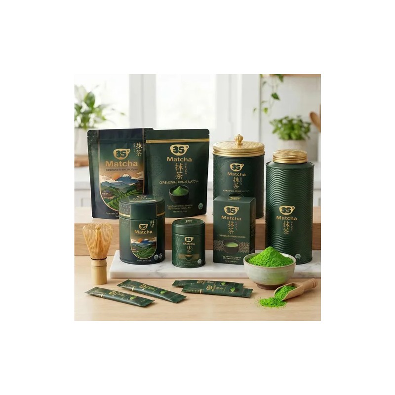 35n Matcha Té Verde Matcha Orgánico Ceremonial En Polvo 40