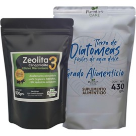 Zeolita Clinoptilolita Orgánica Micronizada + Diatomeas – Quelante Natural Premium