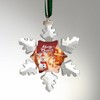 Christmas Snowflake Ornaments, Crystal Ornaments with Pattern Christmas Tree Crystal