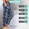 DARESAY - Pantalones de pijama a cuadros para hombre, pantalones
