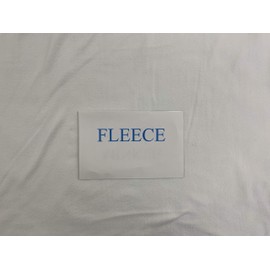 60” Wide 100% Polyester Anti-Pill White Fleece