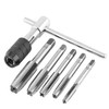 Mesee 6Piece Tap Wrench Tool Set, Adjustable T-Handle Ratchet Tap