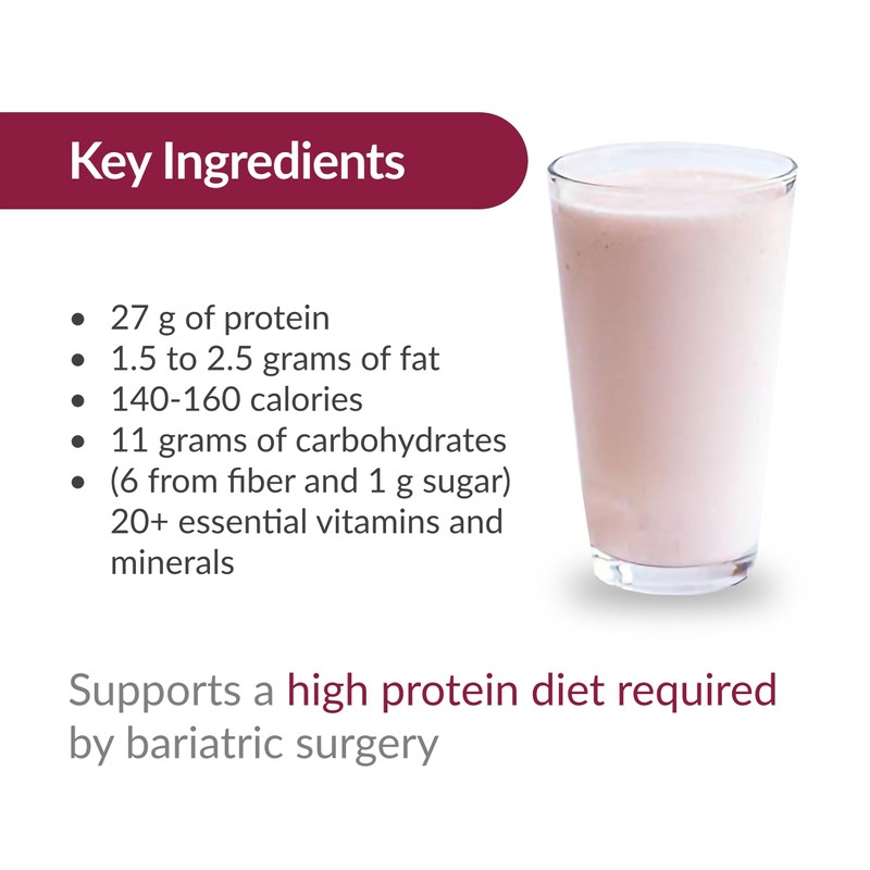 Bariatric Advantage High Protein Meal Replacement Drink Mix, Protein Powder