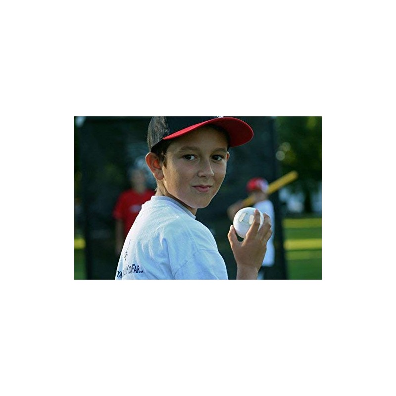 WIFFLE Wiffle Ball Original Brand Baseballs, Regulation Baseball Size, 24