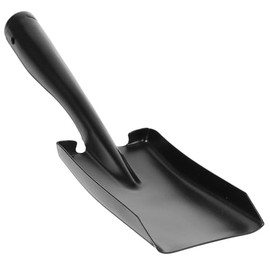 Veemoon Pala De Pequeña Chimenea Carbon Jardinería Pala De Acero excavadoraDe CarbóN Y Nieve Excavadora para Cenizas Metal - Puede añAdir Mango Madera para EstiéRcol, CarbóN, Cenizas Y
