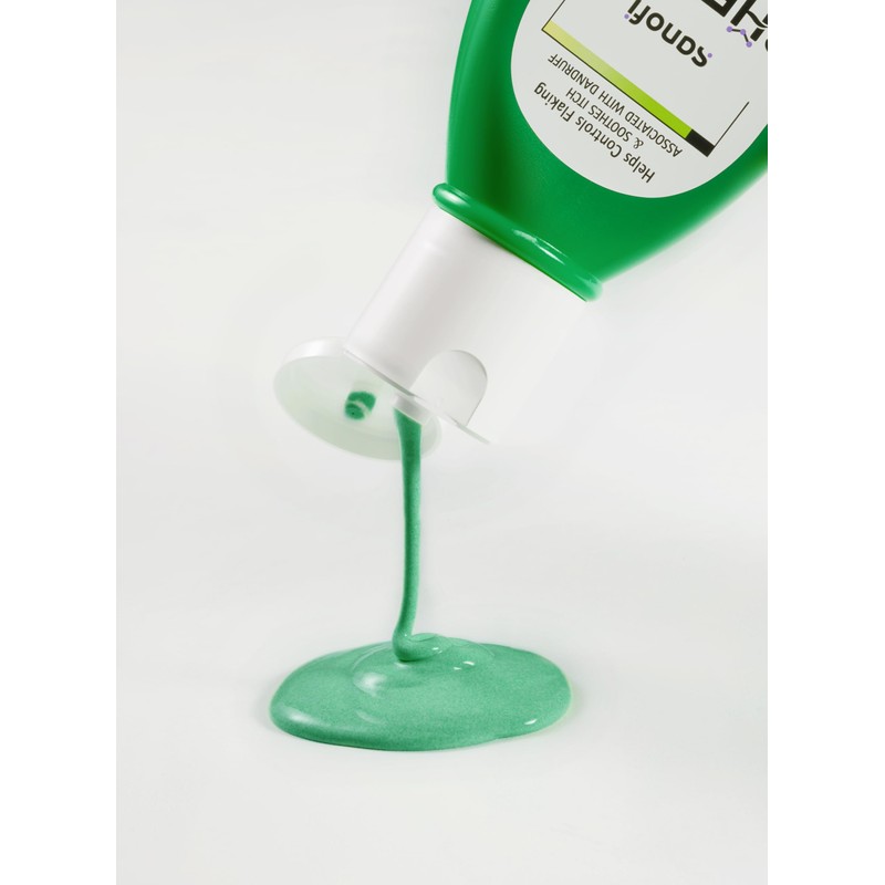 Sheveu Anti-Dandruff Shampoo 375 ml, Green