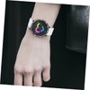 jojofuny Watch Protective Case Diamond Plating Full Coverage Frame Screen
