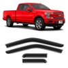 Voron Glass Tape-on Extra Durable Rain Guards for Trucks Ford