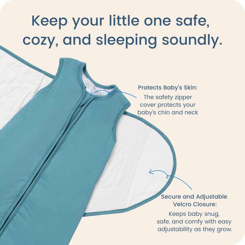TOTBASIC Baby Swaddle Blanket 3-6 Months, 1.0 TOG 3-Way Adjustable