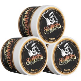 Suavecito Pomade Firme/Strong Hold, 4 oz, 3 Piece