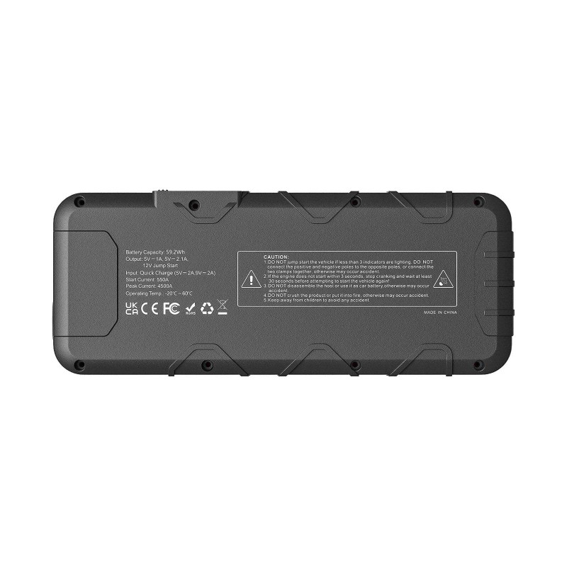 GOOLOO Car Battery Jump Starter 4500A Peak Portable Jump Box(10L
