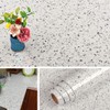 Livelynine 24 X197 Inch White Granite Countertop Contact Paper Waterproof