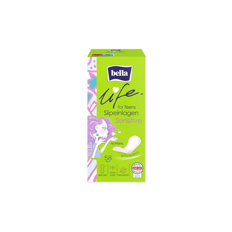 bella Life for Teens Pantiliners Normal Pack of 174 (3