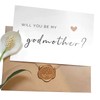 Joyfulmap Will You Be My Godmother Card, Be My Godmother